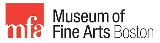 Logo of Museum of Fine Arts Boston with a red square and white “MFA” text inside. Logo of Museum of Fine Arts Boston with a red square and white “MFA” text inside.