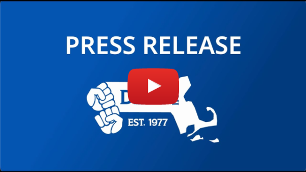 Video thumbnail with a blue gradient background. PRESS RELEASE and DEAF, Inc. logo both in the center. A red play button is in the middle. Video thumbnail with a blue gradient background. PRESS RELEASE and DEAF, Inc. logo both in the center. A red play button is in the middle.